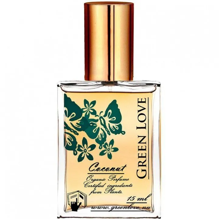 Green Love Coconut parfüm şişesi