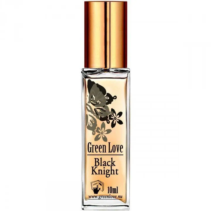 Green Love Black Knight parfüm şişesi