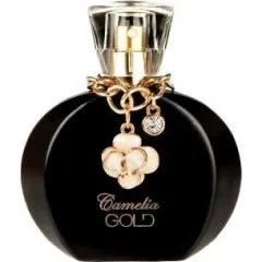 Dr. Taffi Camelia Gold perfume bottle