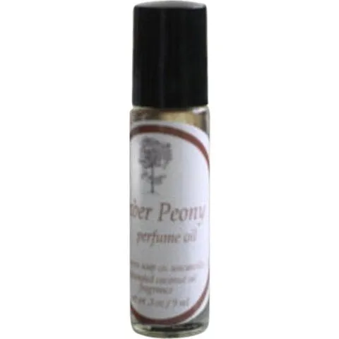Hidden Acres Soap Co. Amber Peony parfüm şişesi