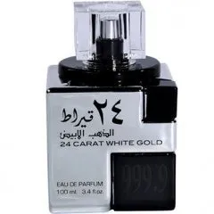 Lattafa 24 Carat White Gold perfume bottle