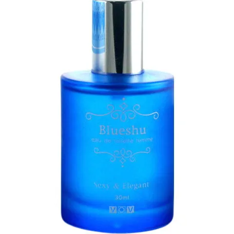 VOV Blueshu perfume bottle