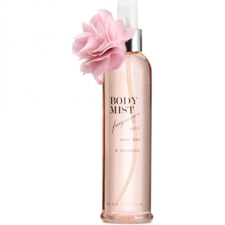 H&M Rose Bud & Violette parfüm şişesi
