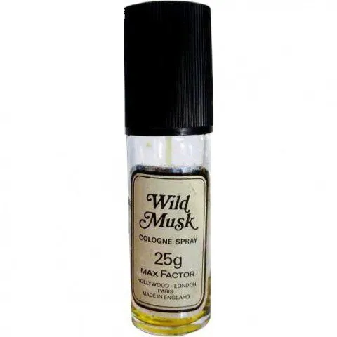 Max Factor Wild Musk perfume bottle