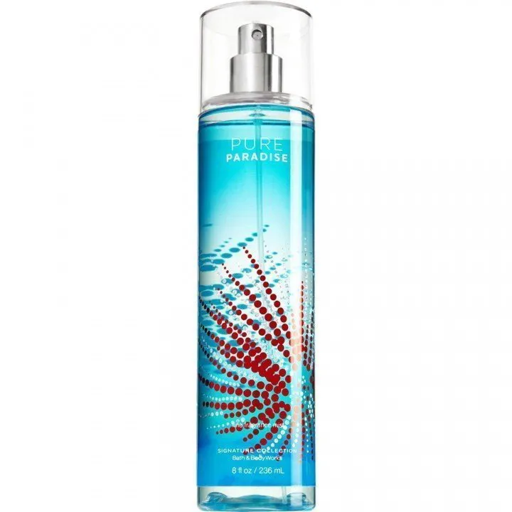 Bath & Body Works Pure Paradise perfume bottle