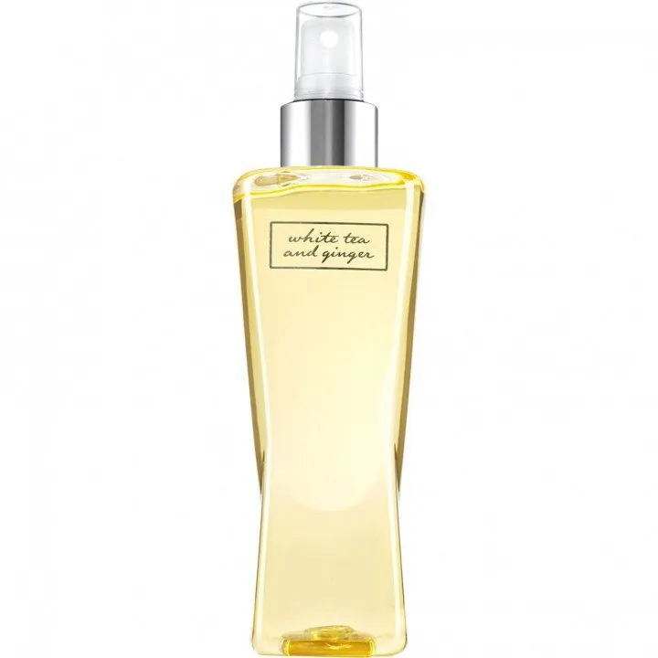 Bath & Body Works White Tea and Ginger perfume bottle