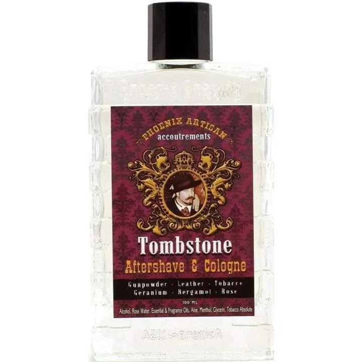 How to Grow a Moustache Tombstone Cologne parfüm şişesi