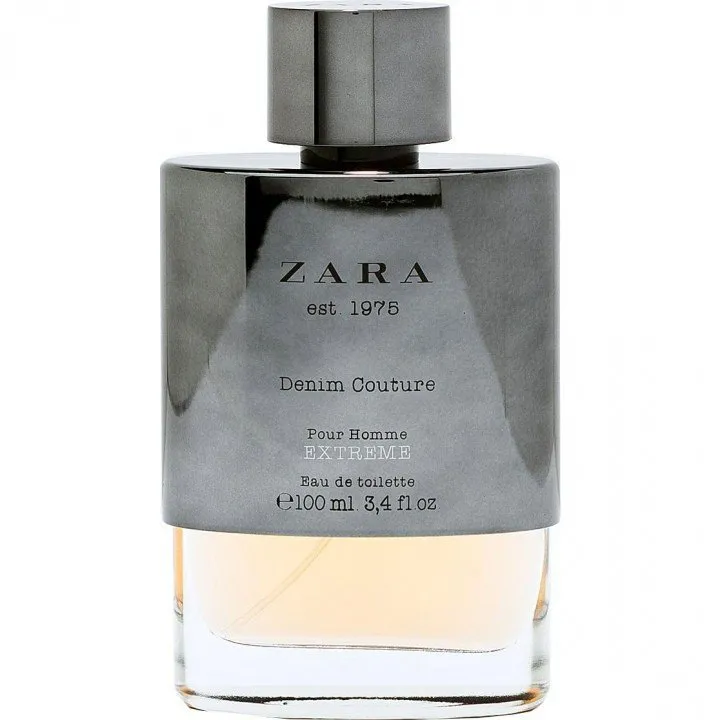 Zara Denim Couture Extreme perfume bottle