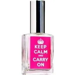 Theme Keep Calm And Carry On - Lavender parfüm şişesi