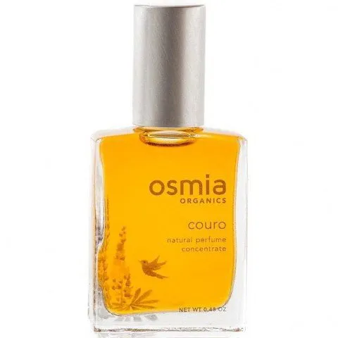 Osmia Organics Couro parfüm şişesi