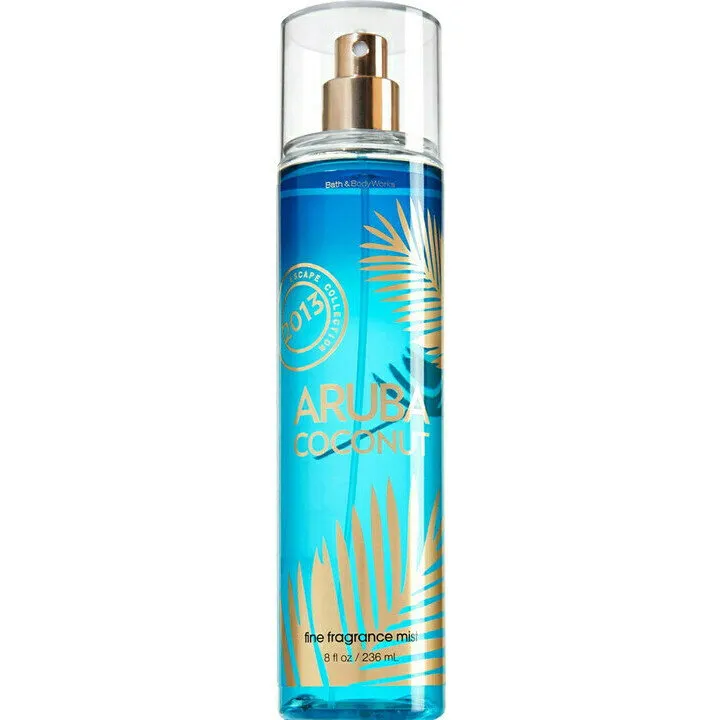 Bath & Body Works Aruba Coconut / Coconut Mango perfume bottle
