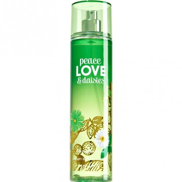 Bath & Body Works Peace Love & Daisies parfüm şişesi