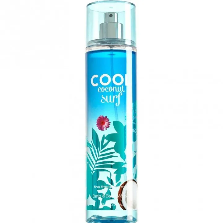Bath & Body Works Cool Coconut Surf perfume bottle