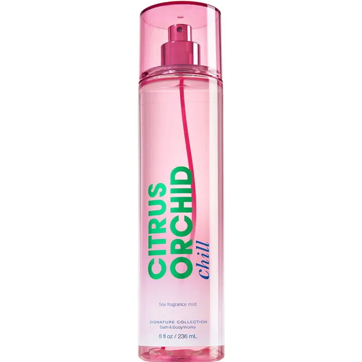 Bath & Body Works Citrus Orchid Chill perfume bottle