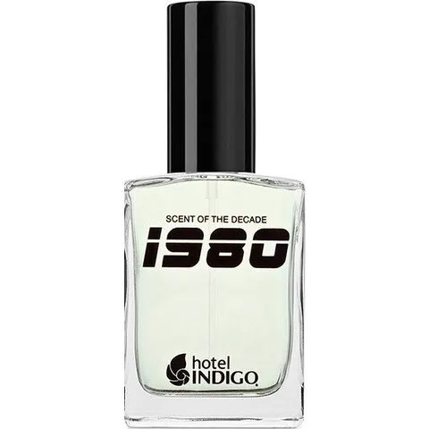 Hotel Indigo Scent of the Decade 1980 perfume bottle
