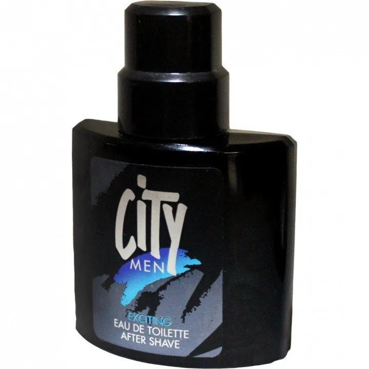 City Men Exciting perfume bottle