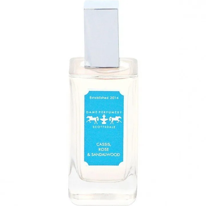Dame Perfumery Scottsdale Cassis, Rose & Sandalwood parfüm şişesi