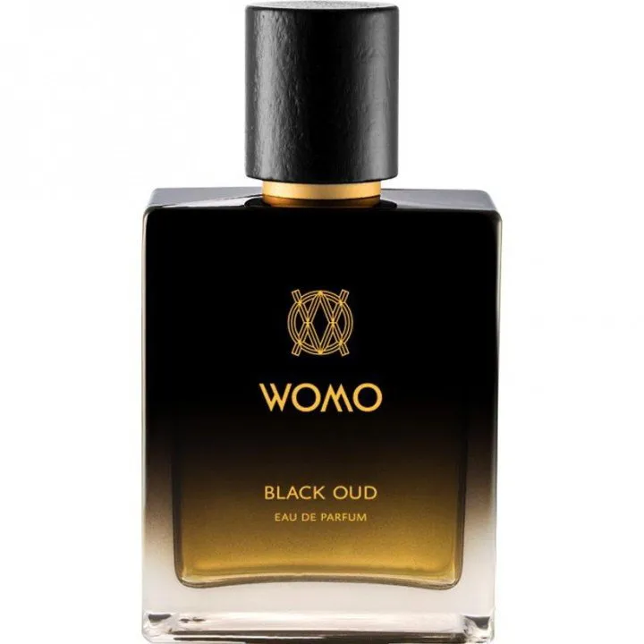 Womo Black Oud perfume bottle