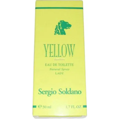 Sergio Soldano Yellow parfüm şişesi
