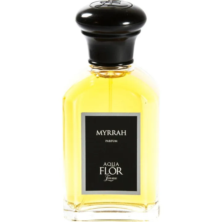 Aquaflor Myrrha / Myrrah parfüm şişesi