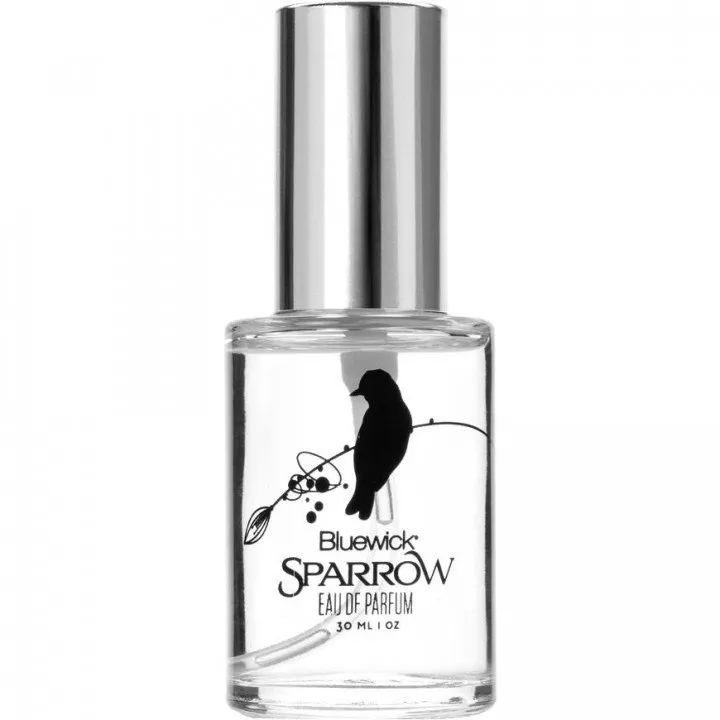 Bluewick Sparrow - Peachpear perfume bottle
