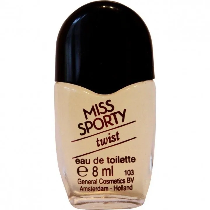 General Cosmetics Miss Sporty Twist perfume bottle