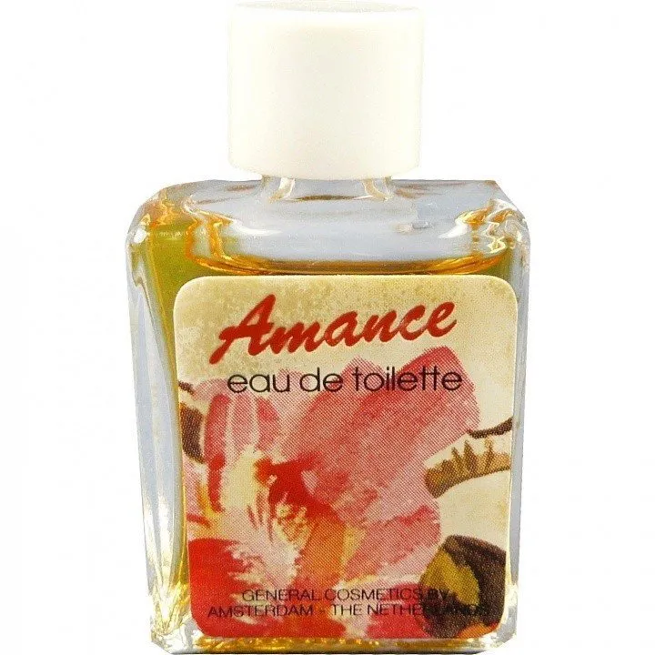 General Cosmetics Amance perfume bottle