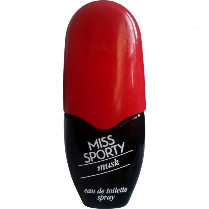 General Cosmetics Miss Sporty Musk perfume bottle