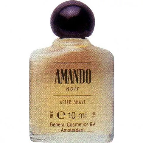 General Cosmetics Amando Noir perfume bottle