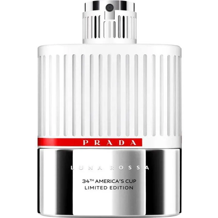 Prada Luna Rossa 34th America's Cup Limited Edition perfume bottle