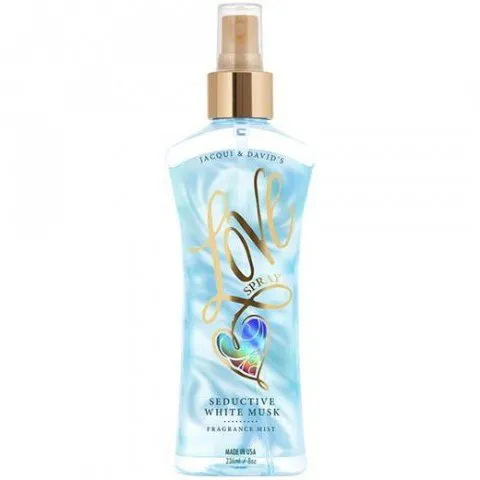 Jacqui & David Love Spray - Seductive White Musk perfume bottle
