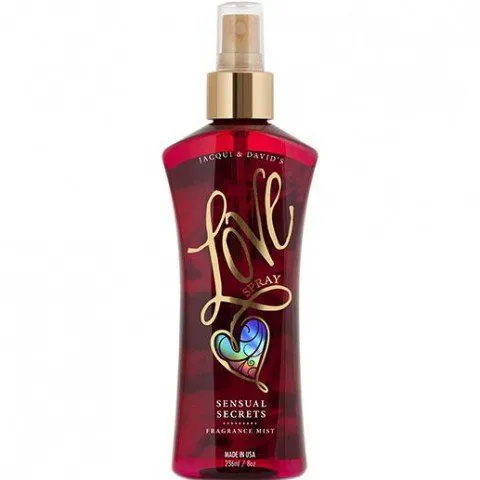 Jacqui & David Love Spray - Sensual Secrets perfume bottle