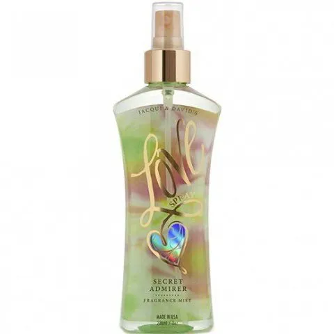 Jacqui & David Love Spray - Secret Admirer perfume bottle