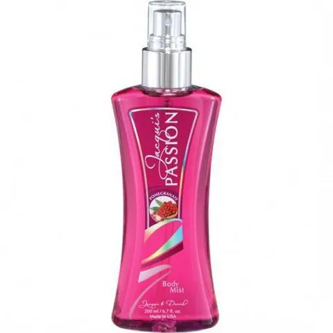 Jacqui & David Jacqui's Passion - Pomegranate perfume bottle
