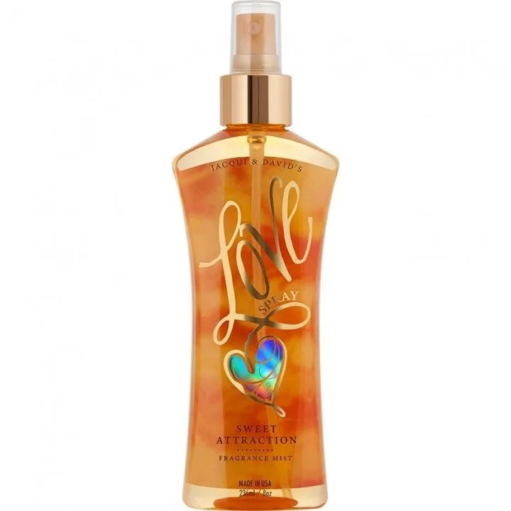 Jacqui & David Love Spray - Sweet Attraction perfume bottle