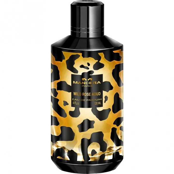 Mancera Wild Rose Aoud perfume bottle