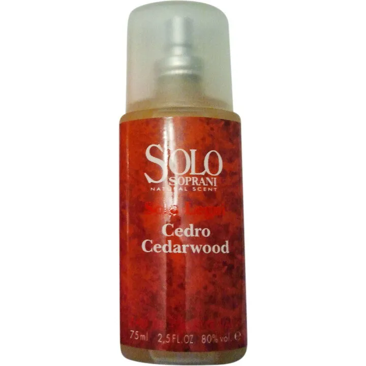 Luciano Soprani Solo Soprani Solo Legni Cedro / Cedarwood parfüm şişesi