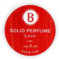 Basin Love perfume bottle