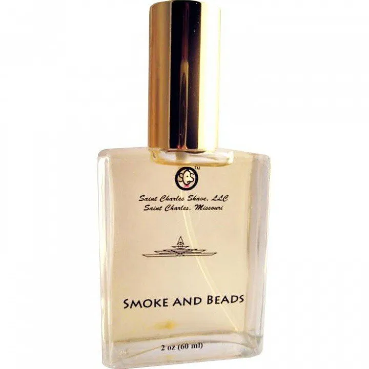 Saint Charles Shave Smoke and Beads perfume bottle