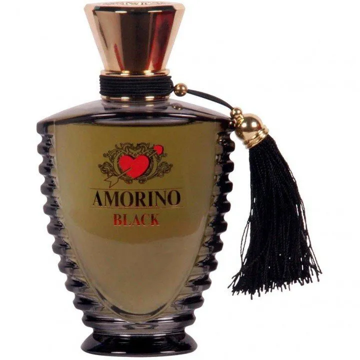 Amorino Black - Nur parfüm şişesi