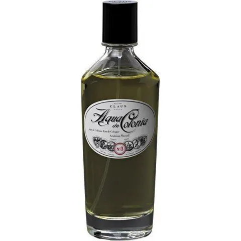 Claus Porto Agua de Colonia - N.° 3 Arabian Wood parfüm şişesi
