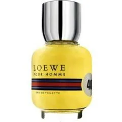 Loewe pour Homme 40 Aniversario perfume bottle
