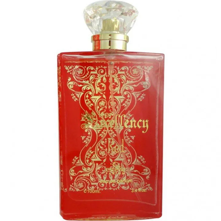 Estevia Her Excellency Red perfume bottle