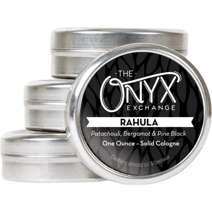 The Onyx Exchange Rahula perfume bottle