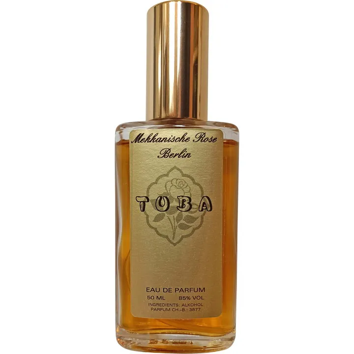 Mekkanische Rose Tuba perfume bottle