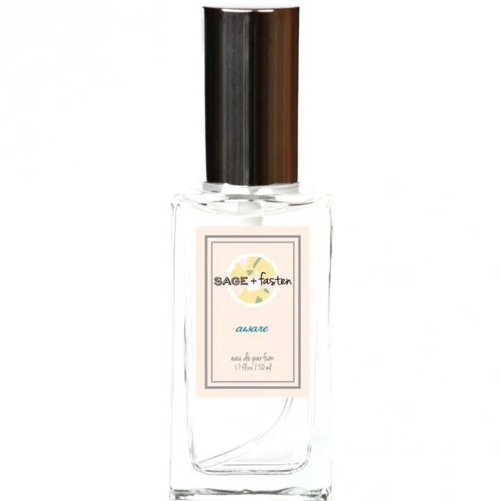 Sage + Fasten Aware perfume bottle