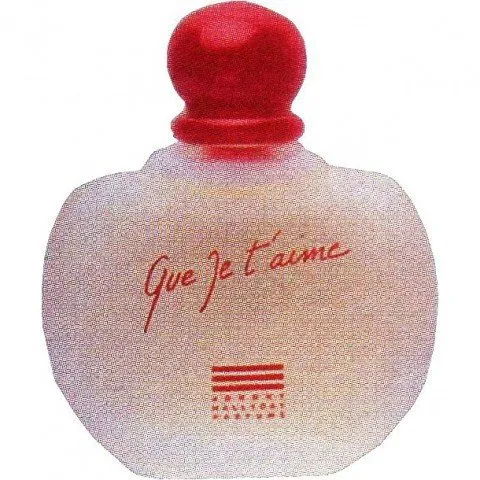 Johnny Hallyday Que Je T'aime perfume bottle
