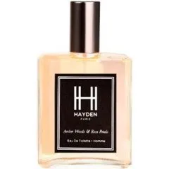 Hayden Amber Woods & Rose Petals perfume bottle