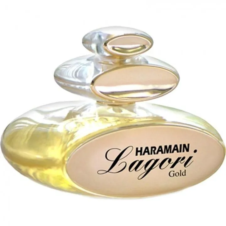 Al Haramain Lagori Gold parfüm şişesi
