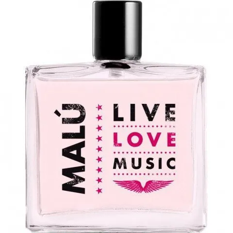 Malú Live Love Music parfüm şişesi